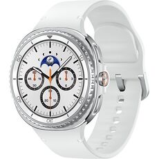Galaxy Watch8 Classic | 46 мм | 4G LTE | White | Sport/White | S/M, Размер: 46 мм, Цвет: White, Тип ремешка: Sport, Цвет ремешка: White, Размер ремешка: S/M, Подключение часов: Bluetooth / Wi-Fi + 4G LTE